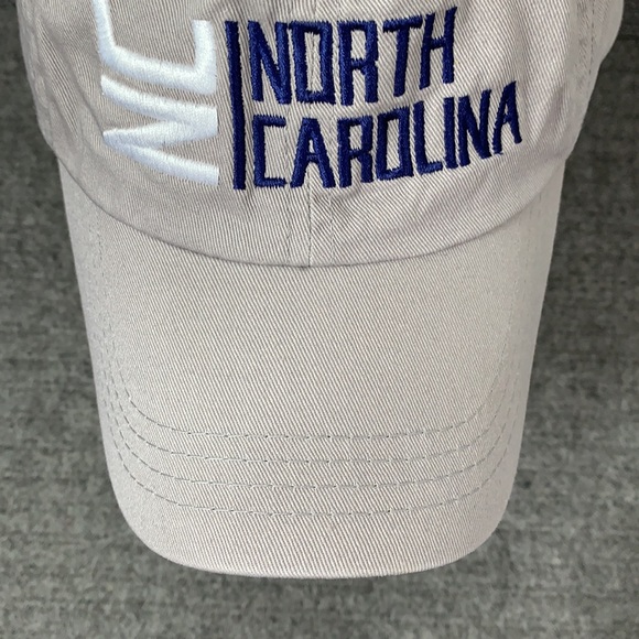 NC North Carolina Baseball Hat Men's OSFA Gray Embroidered Paramount Apparel - Picture 4 of 13